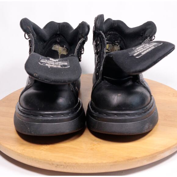 Dr Martin Combat Ankle Boot Walking Shoes Women 6 Black - Picture 13 of 15